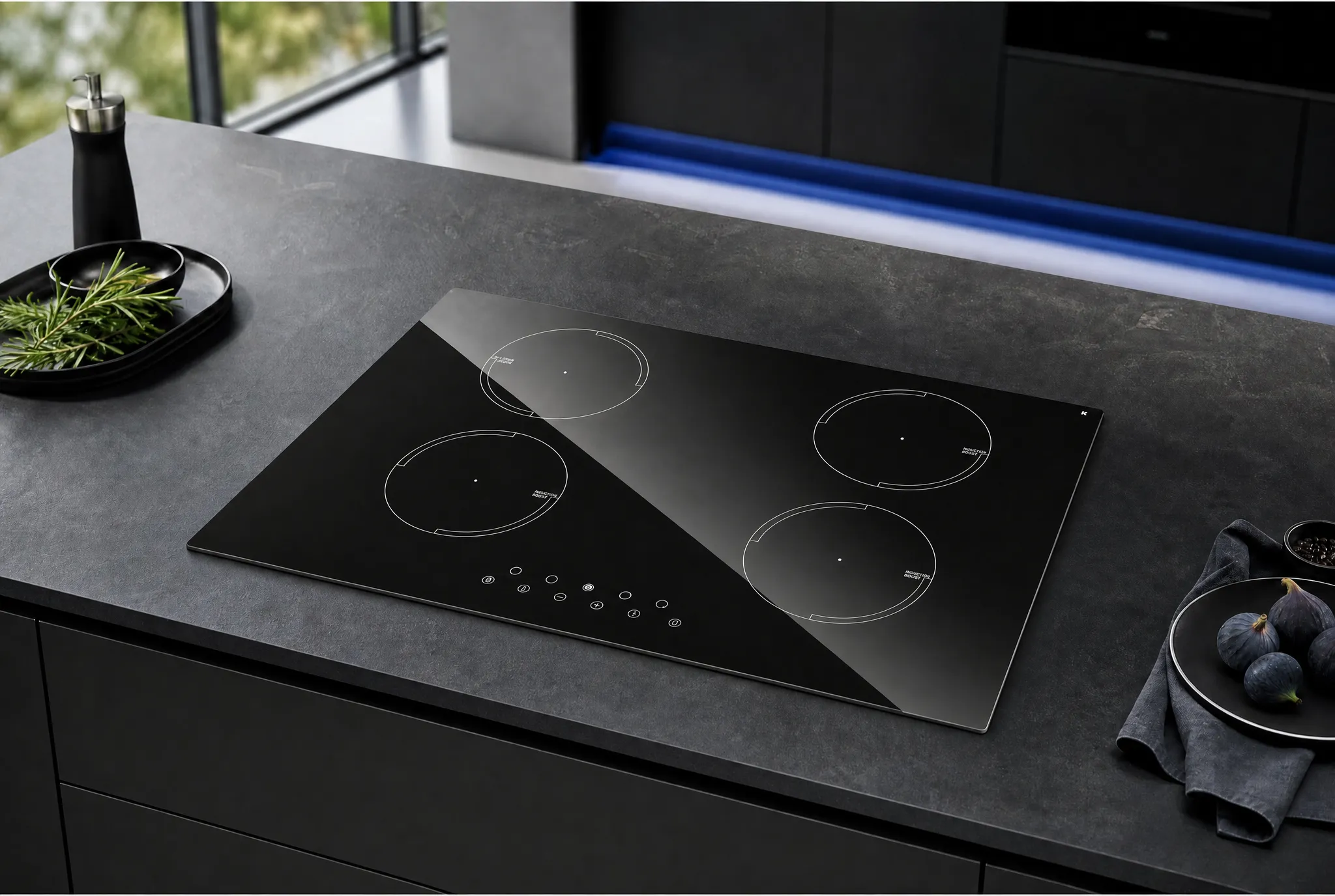 Black glass-ceramic cooktop panel for CTE specification review