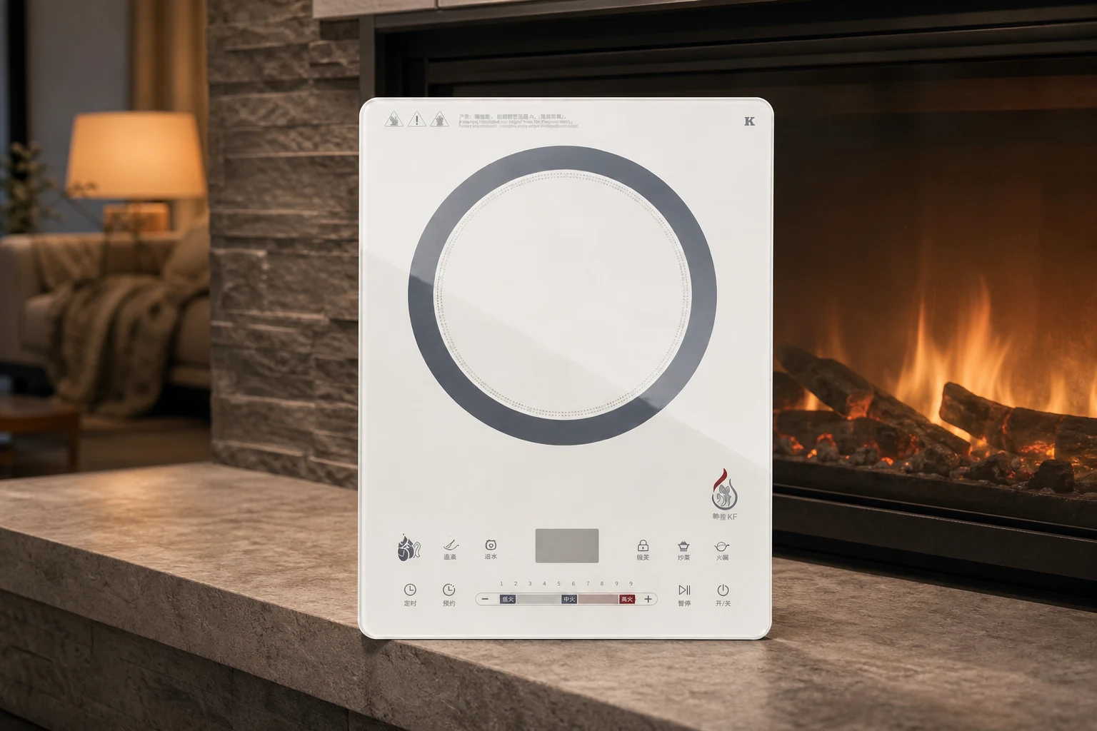 Drawing-review context for glass-ceramic cooktop panels