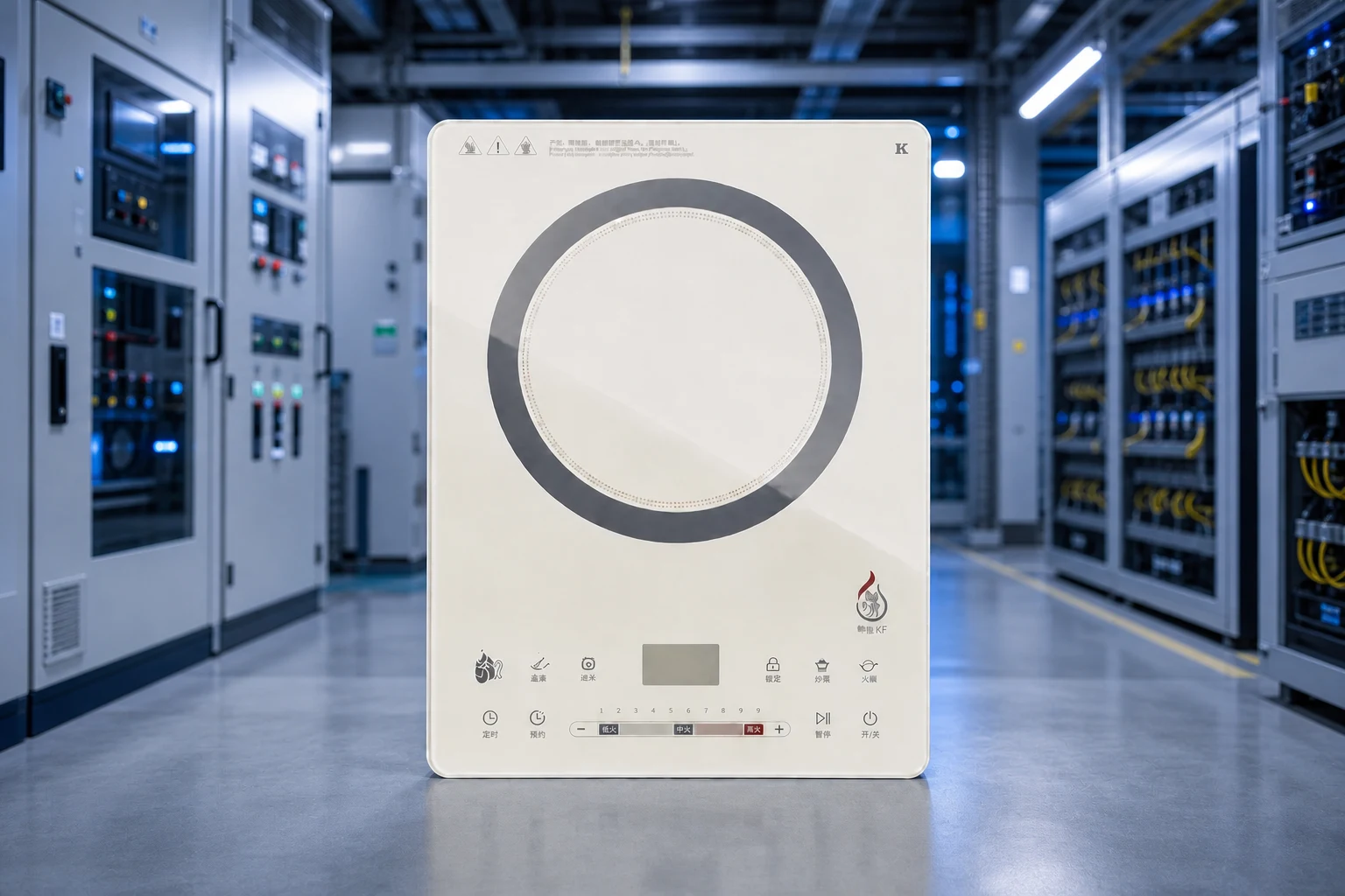 inspection windows glass — KANGER official product with illustrative background (not a real site photo)
