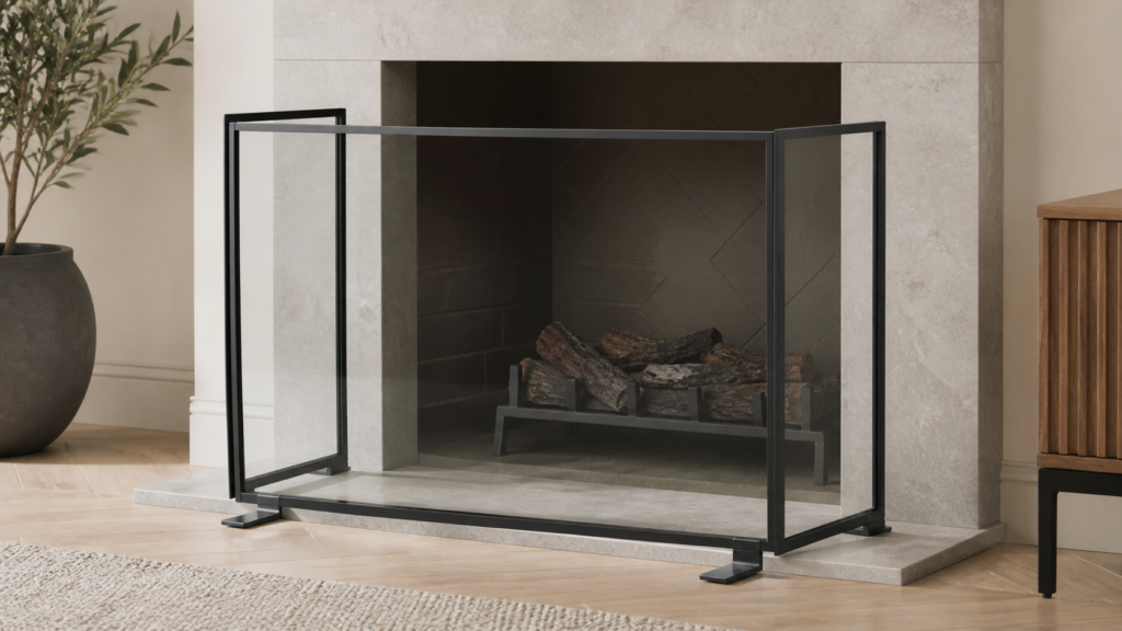 tempered glass fireplace screen technical selection guide