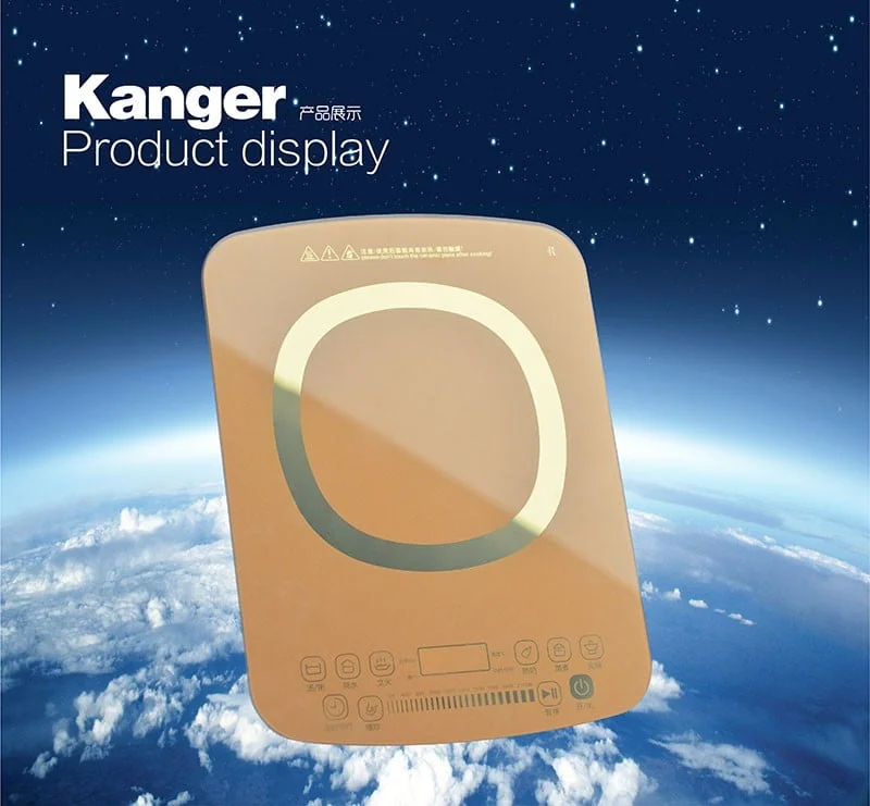 Transparent glass-ceramic surface detail for haze and cleaner discussion