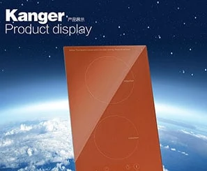 Transparent ceramic glass burner shield panel for OEM flame-visibility specification