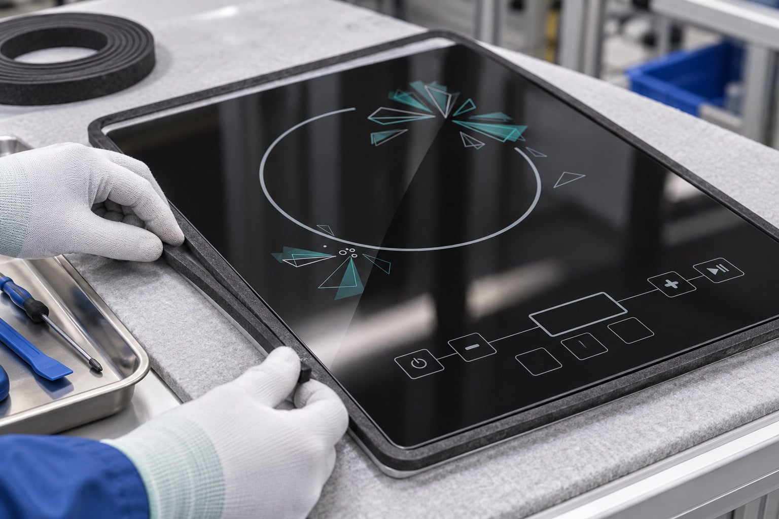 Designing the Sealing Interface Around Black Ceramic Glass — product detail