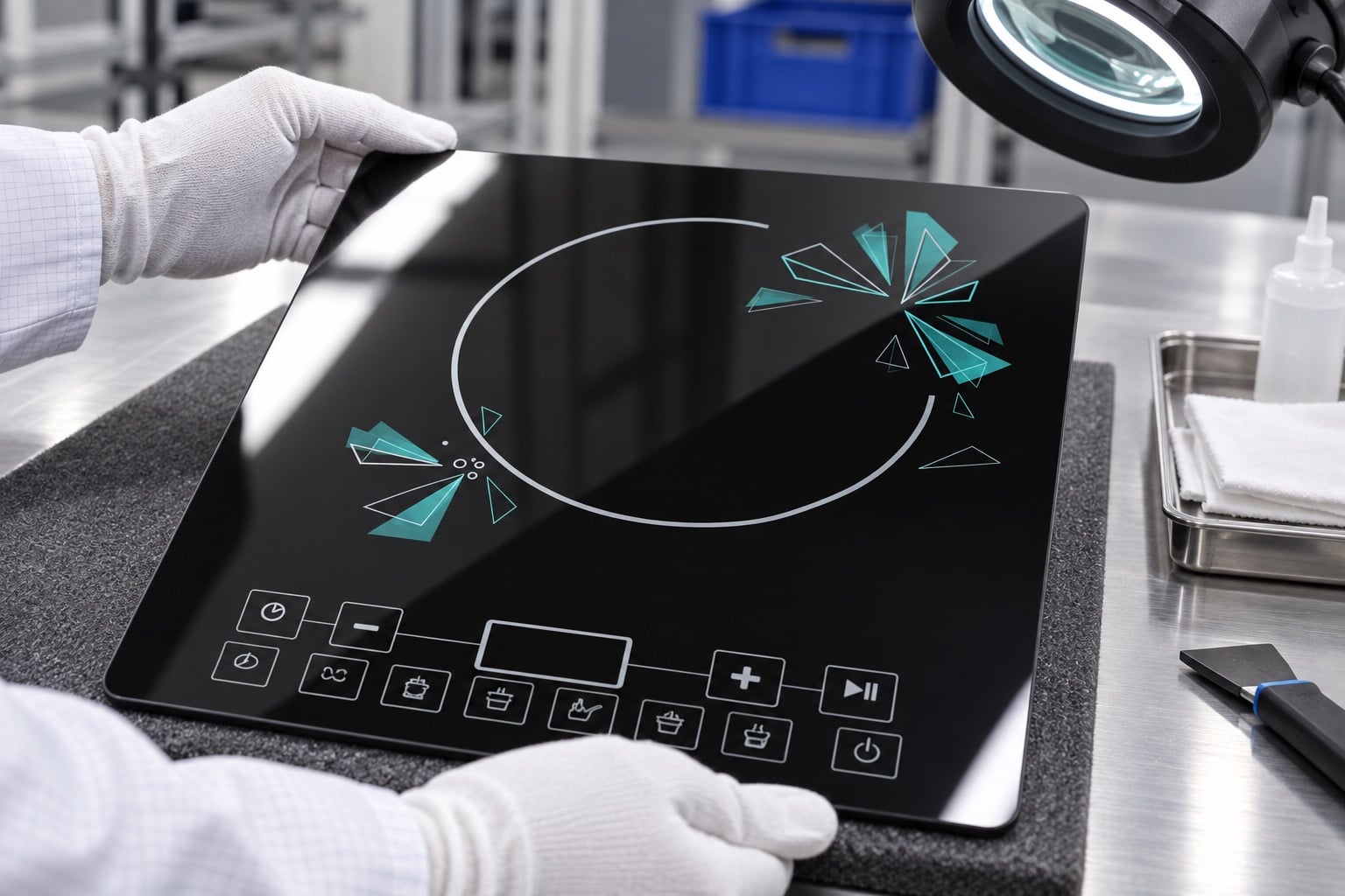 How to Specify Durable Screen Printing on Black Ceramic Glass — product detail