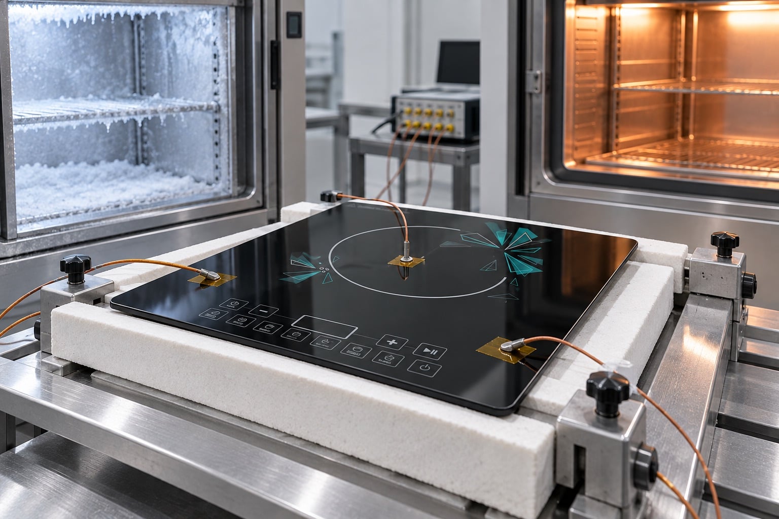 How to Build a Thermal Shock Test Plan for Black Ceramic Glass — verification setup