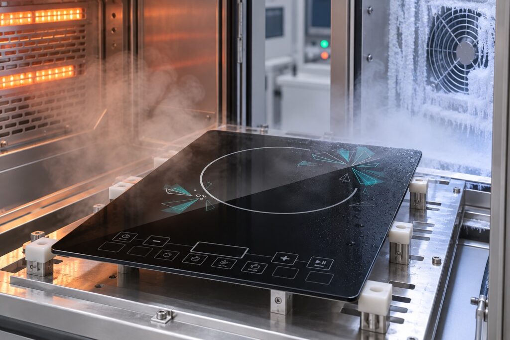 How to Build a Thermal Shock Test Plan for Black Ceramic Glass — featured engineering scene