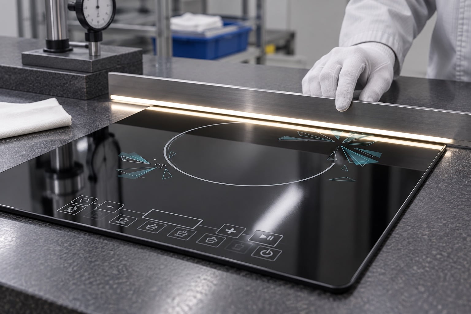 Black Ceramic Glass Flatness Tolerance: Measurement Methods and Acceptance Limits — engineering inspection