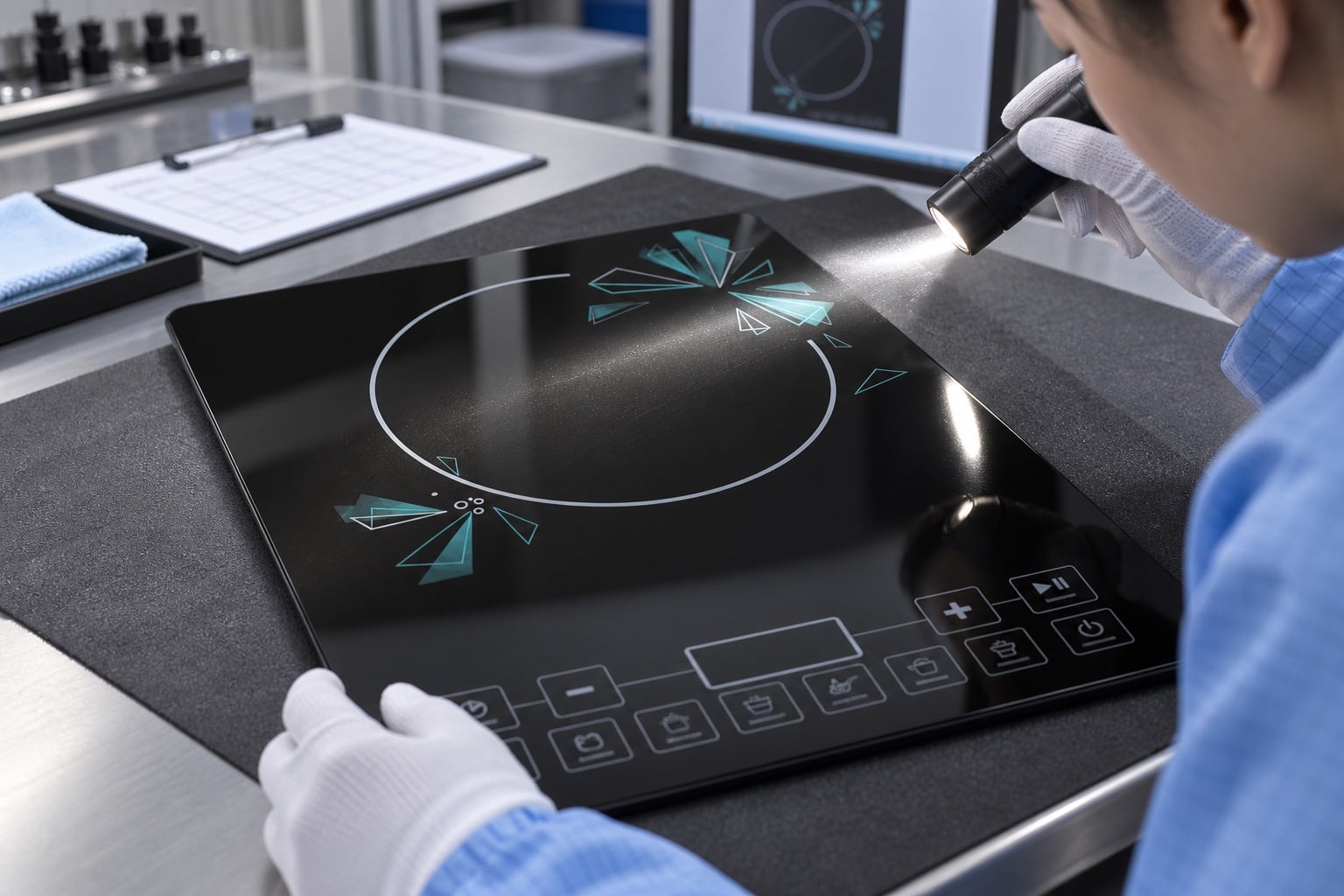 Optical Inspection Criteria for Black Ceramic Glass: Color, Haze, and Surface Defects — product detail