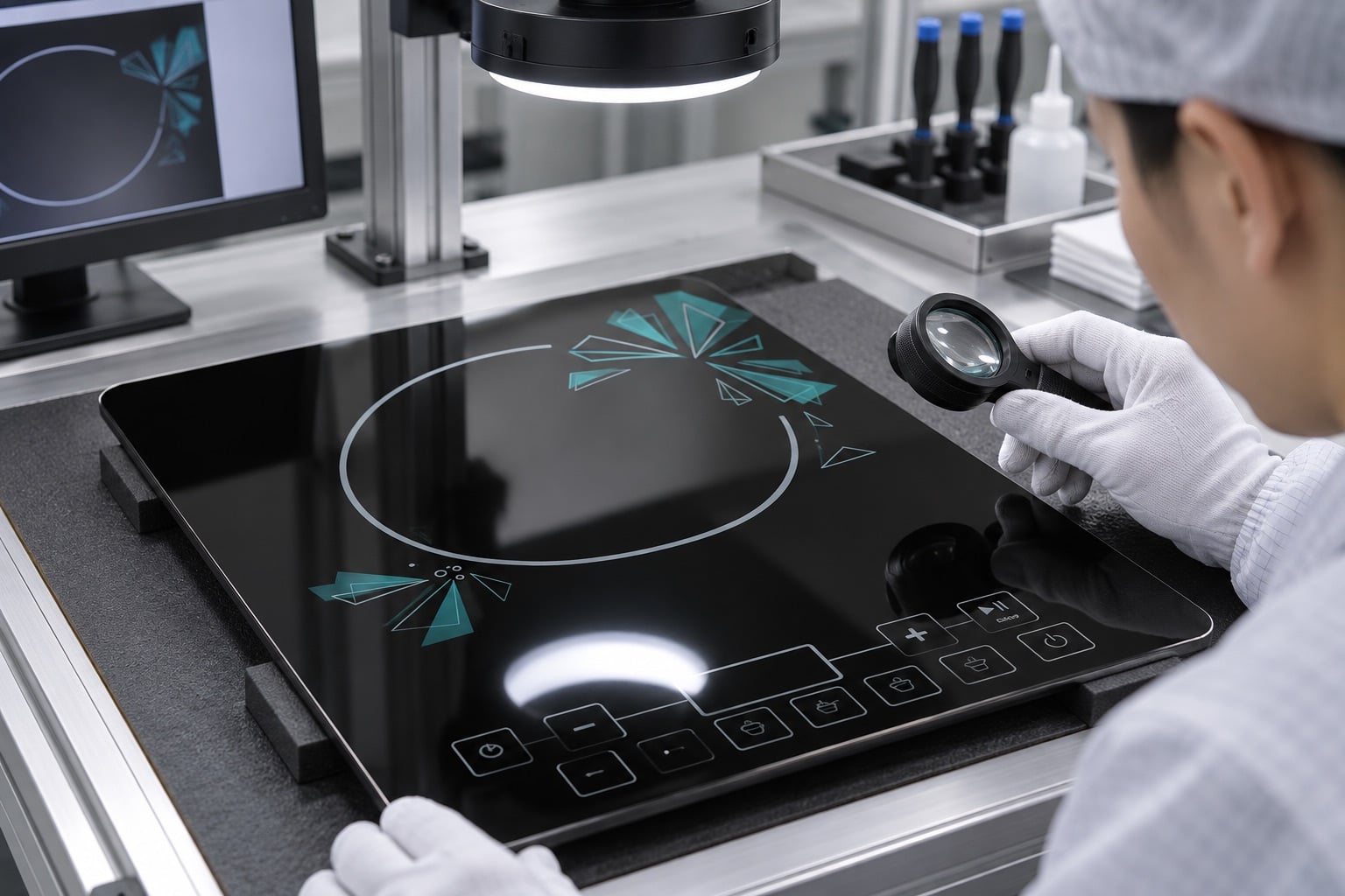 Optical Inspection Criteria for Black Ceramic Glass: Color, Haze, and Surface Defects — engineering inspection
