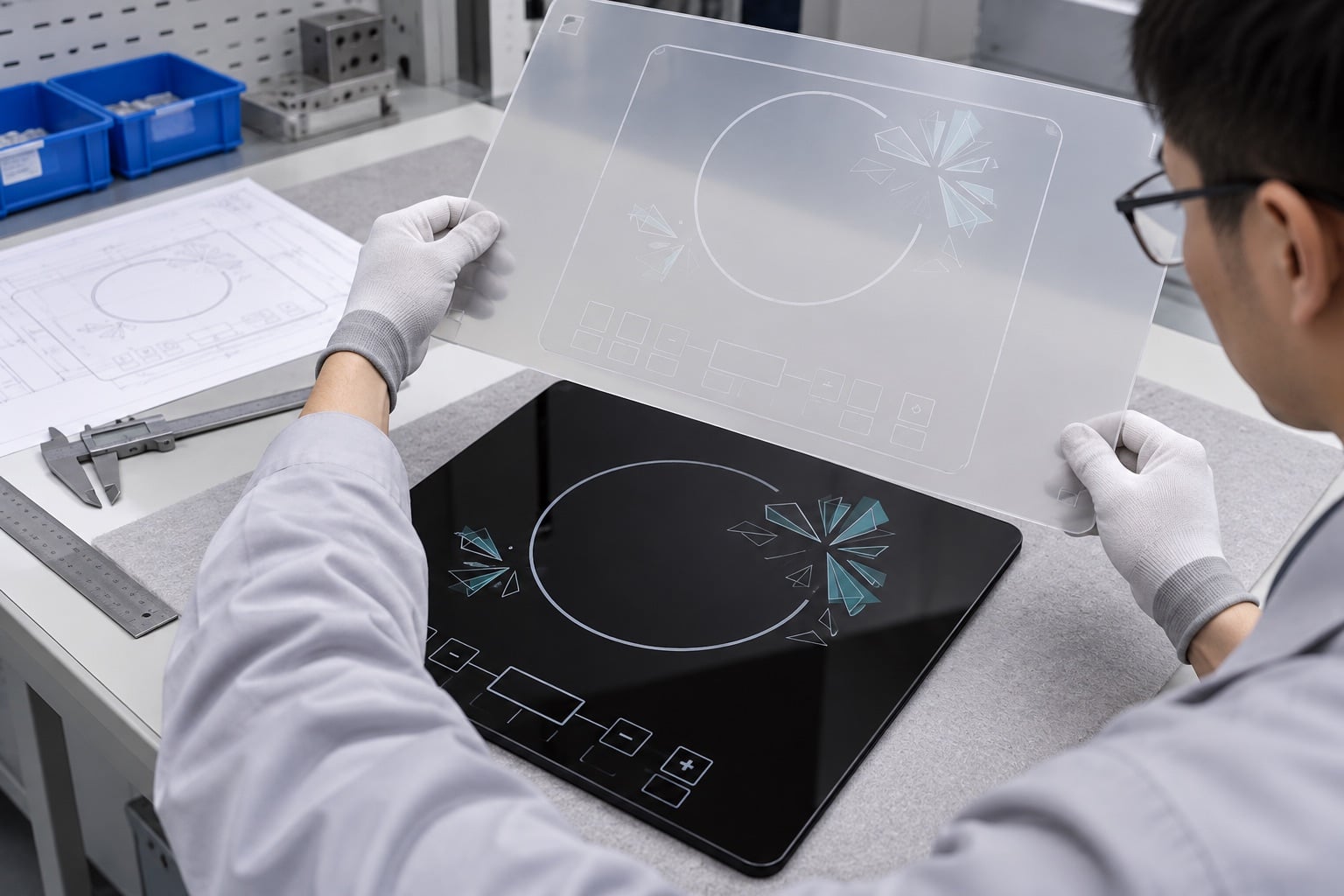 How to Control Drawing Revisions for Custom Black Ceramic Glass — product detail