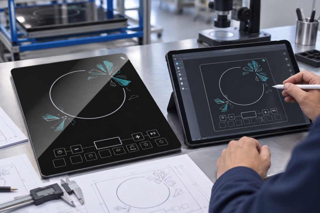 How to Control Drawing Revisions for Custom Black Ceramic Glass — featured engineering scene