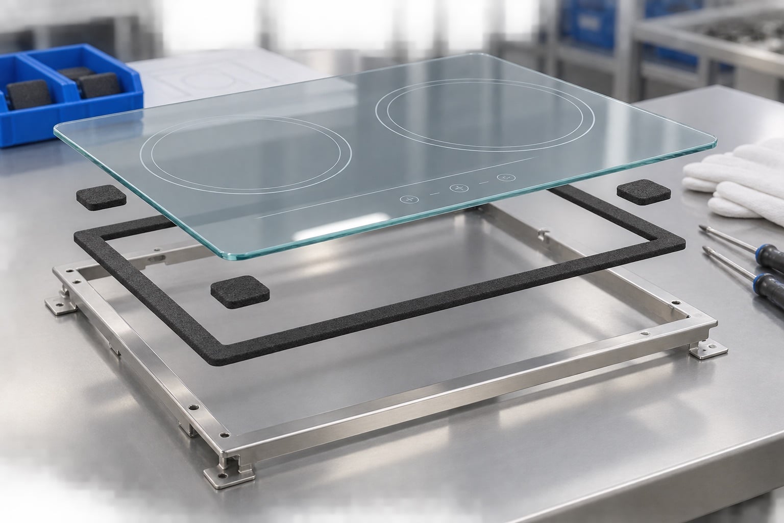 How to Set Mounting Clearances for Transparent Ceramic Glass Under Thermal Expansion — verification setup