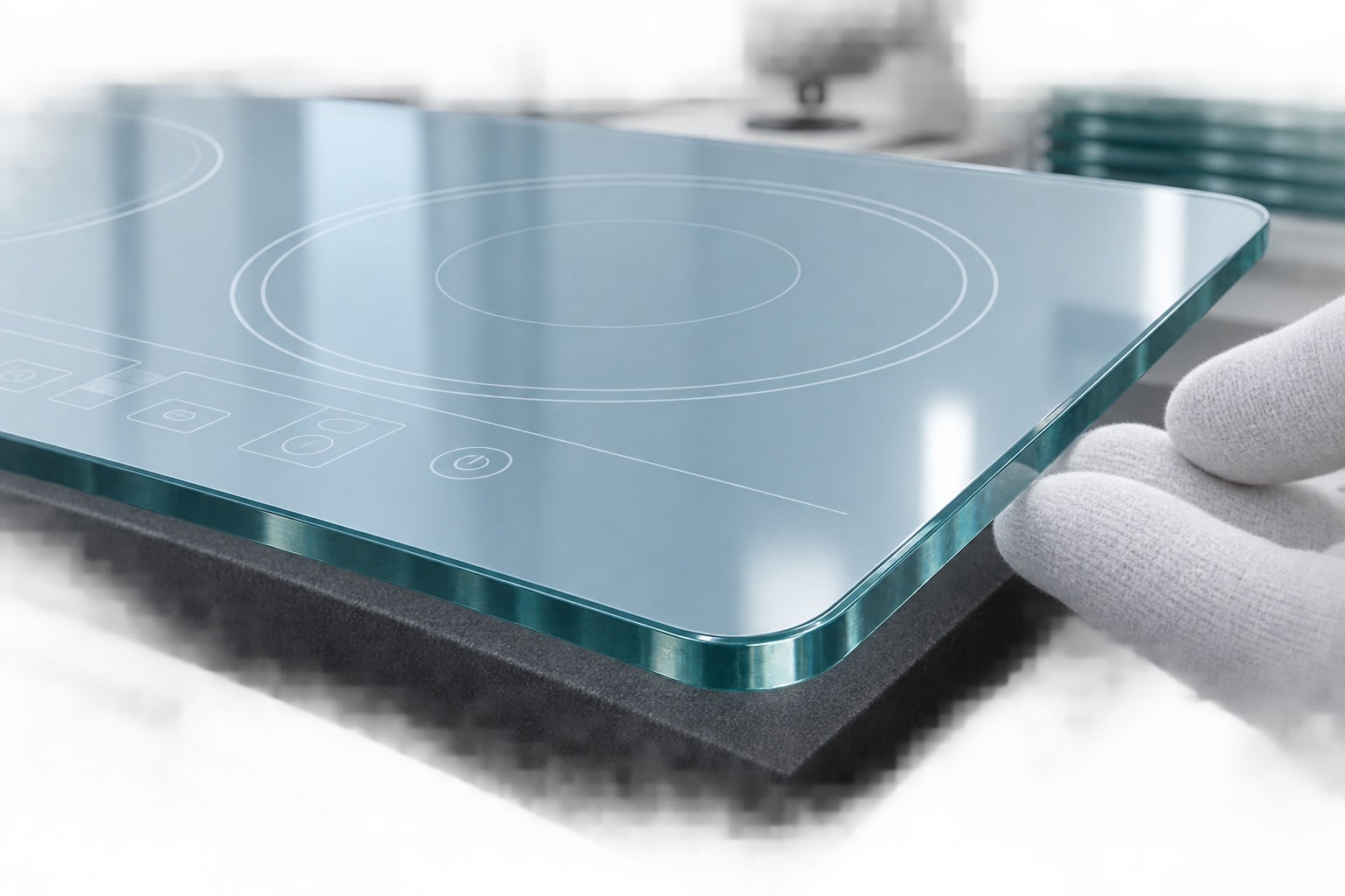 Transparent Ceramic Glass Corner Radius Requirements for OEM Drawings — product detail