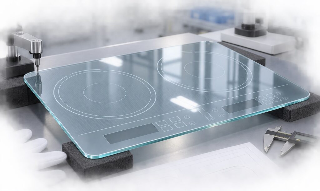 Transparent Ceramic Glass Corner Radius Requirements for OEM Drawings — featured engineering scene