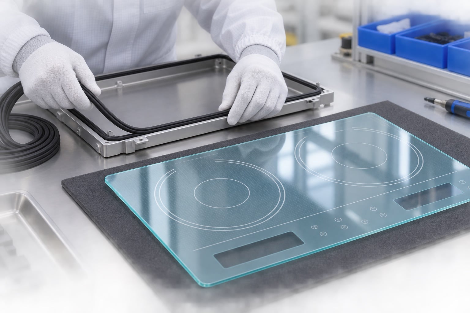 Designing the Sealing Interface Around Transparent Ceramic Glass — engineering inspection