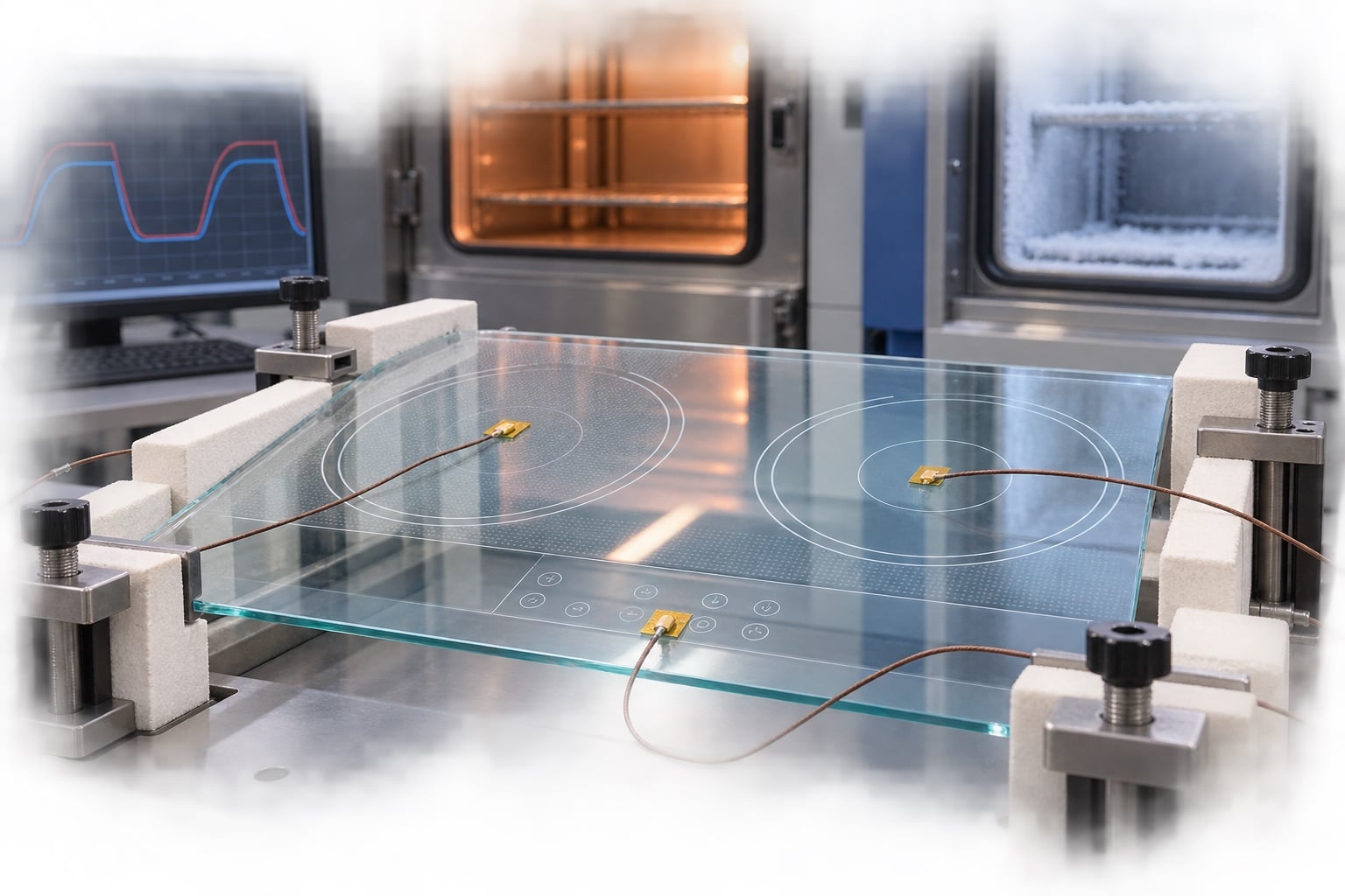 How to Build a Thermal Shock Test Plan for Transparent Ceramic Glass — verification setup