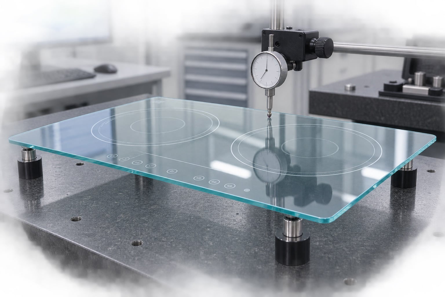 Transparent Ceramic Glass Flatness Tolerance: Measurement Methods and Acceptance Limits — verification setup