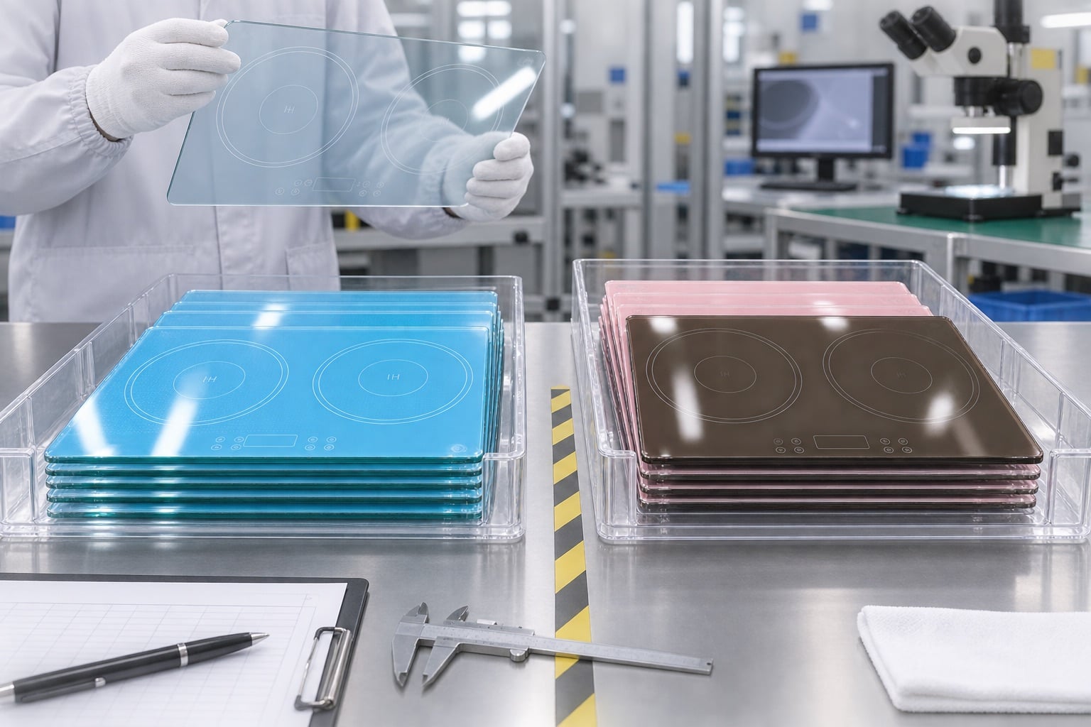 Incoming Inspection AQL for Transparent Ceramic Glass: Defects, Sampling, and Records — verification setup