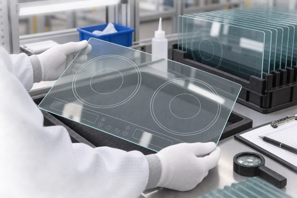 Incoming Inspection AQL for Transparent Ceramic Glass: Defects, Sampling, and Records — featured engineering scene