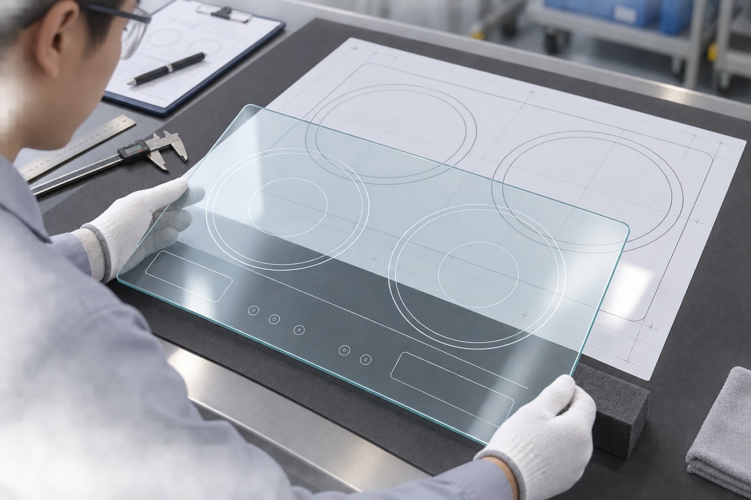 How to Control Drawing Revisions for Custom Transparent Ceramic Glass — product detail