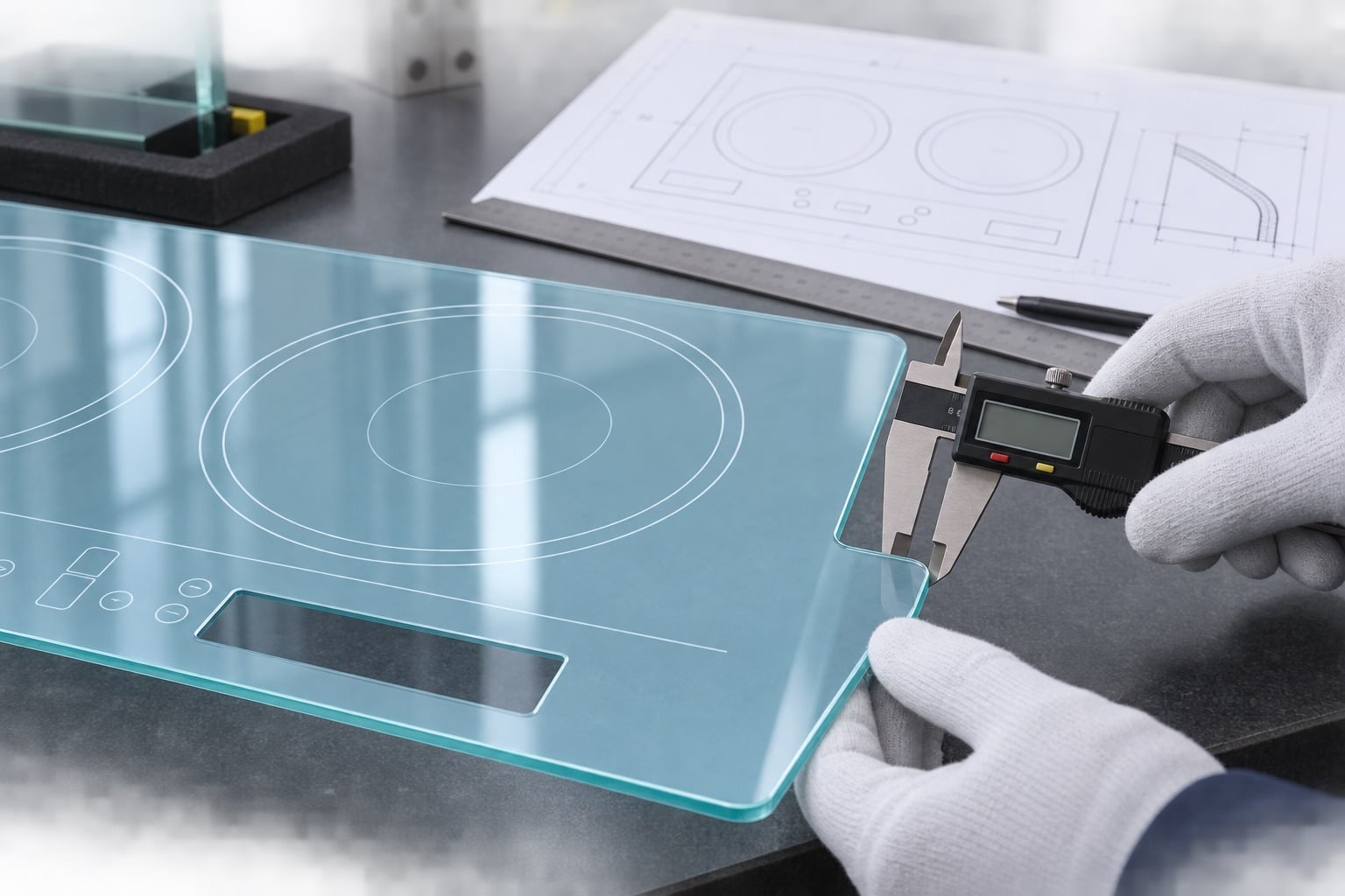 How to Control Drawing Revisions for Custom Transparent Ceramic Glass — engineering inspection