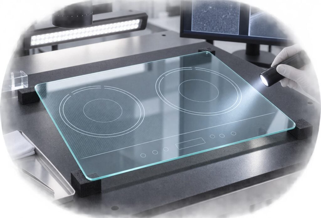 Transparent Ceramic Glass Failure Analysis: Cracks, Chipping, Warping, and Discoloration — featured engineering scene