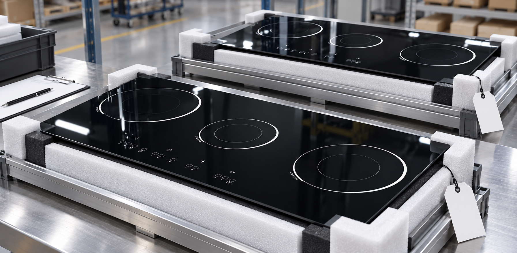 glass ceramic cooktop panel incoming inspection AQL process