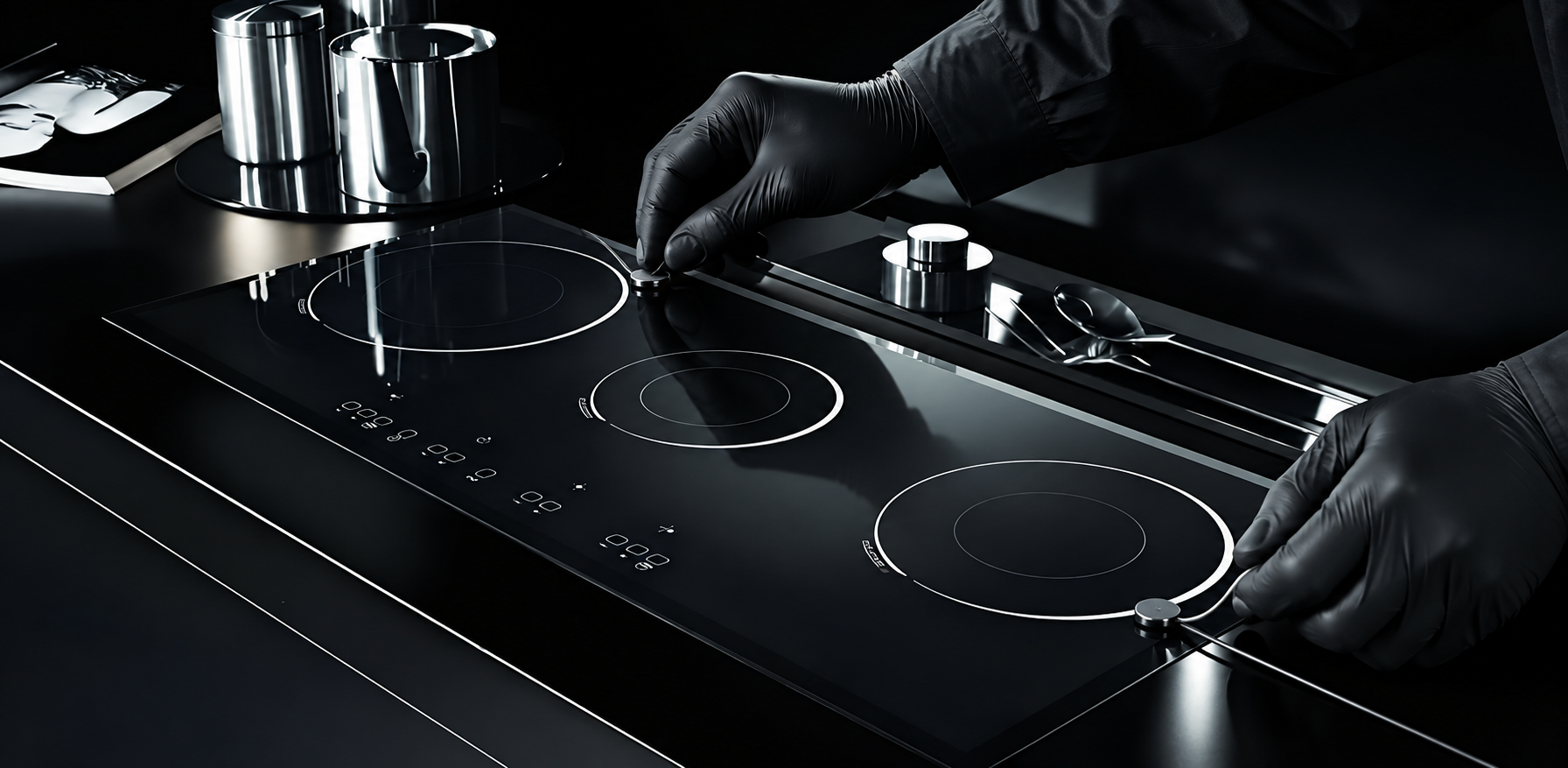 induction cooker glass thermal shock test detail