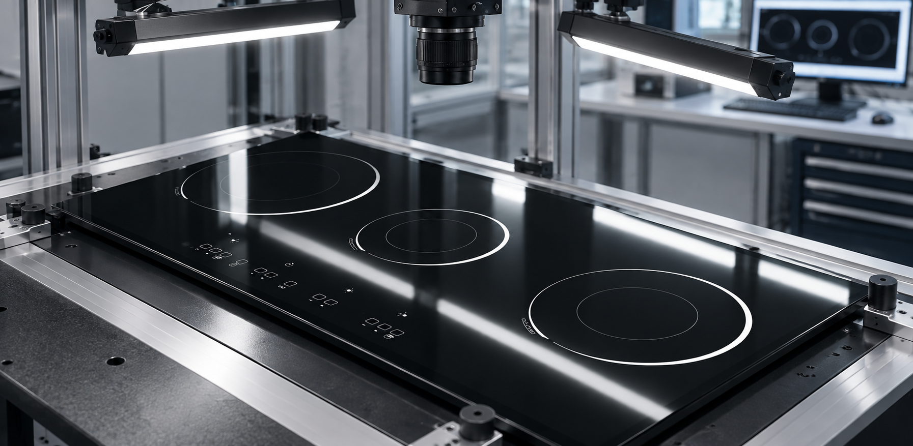 infrared cooker glass screen printing durability detail