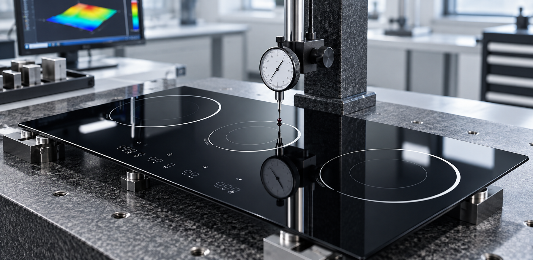 infrared cooker glass flatness tolerance detail