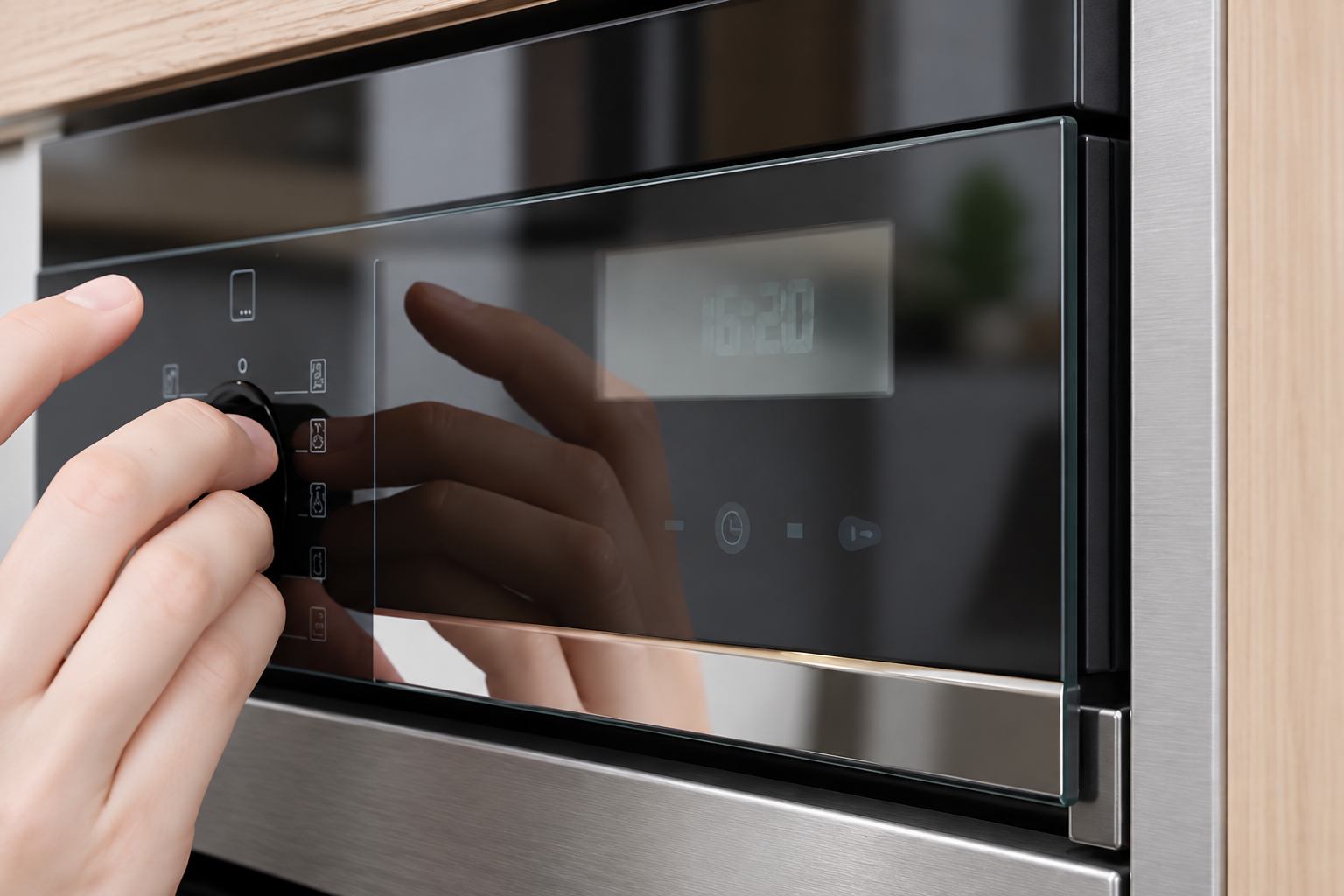 appliance control panel glass mounting clearance design verification setup