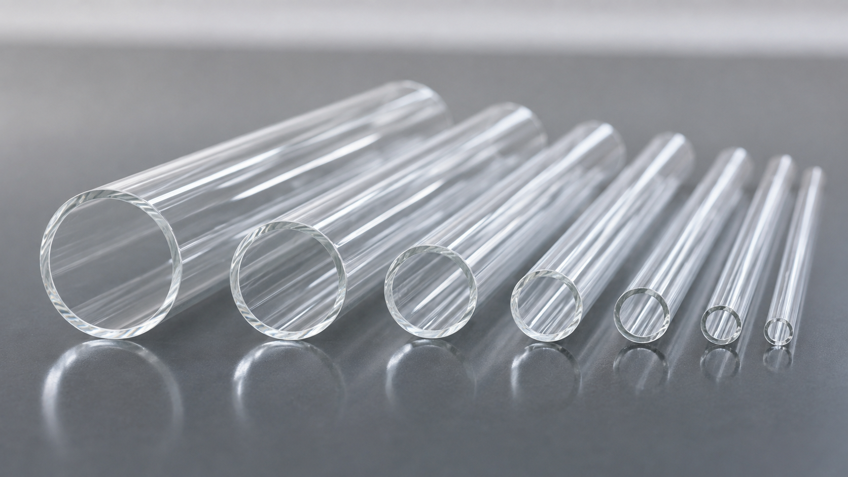 Kanger borosilicate sight glass tubes in multiple diameters
