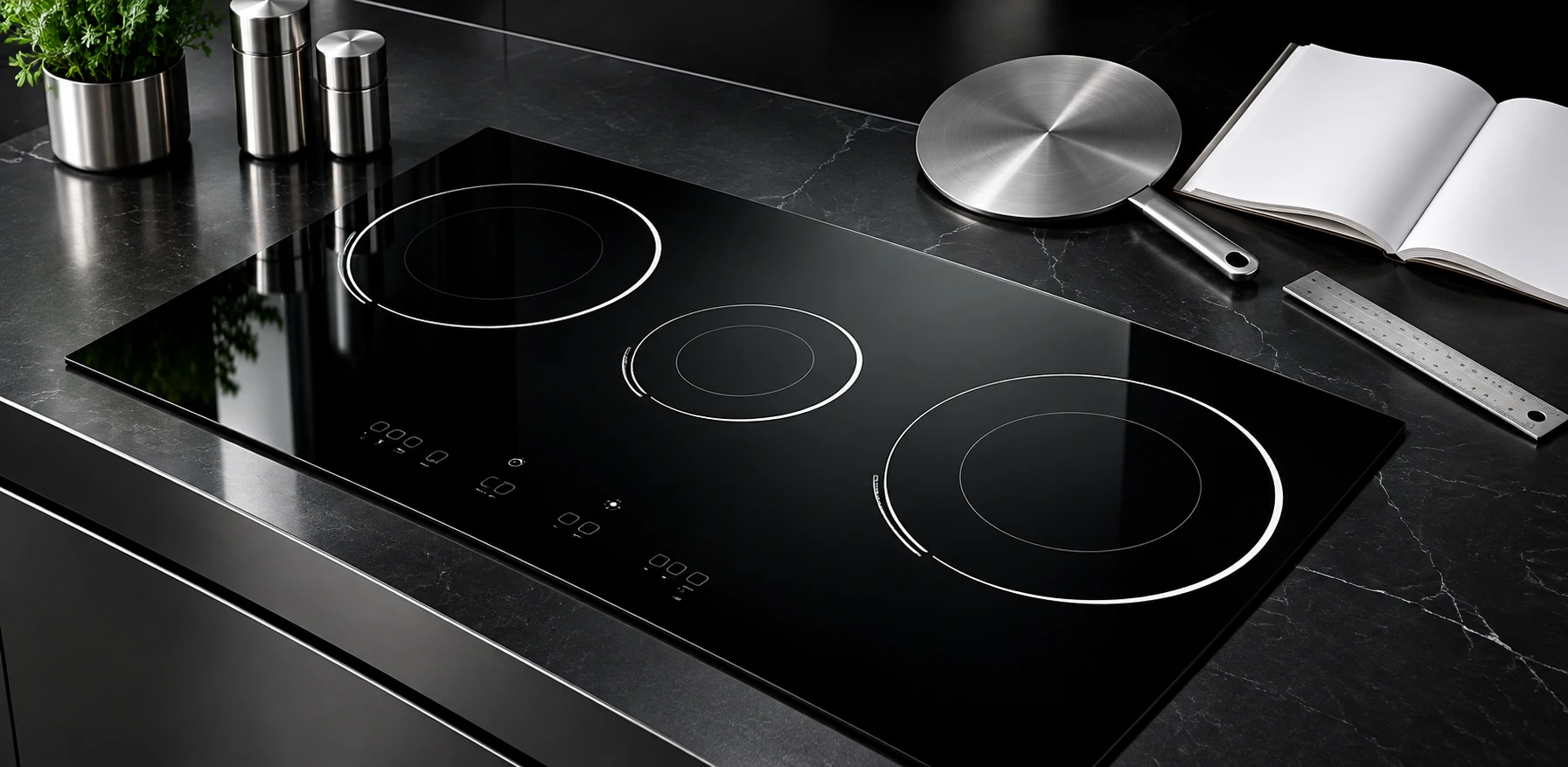 Converter disc and an open manual on the counter for compatibility review