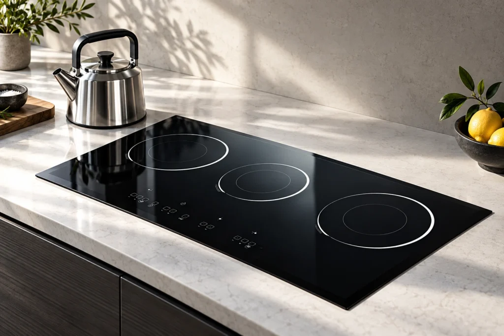 Induction Hob Kettle: Check the Base, Fill Instructions and Pouring Space