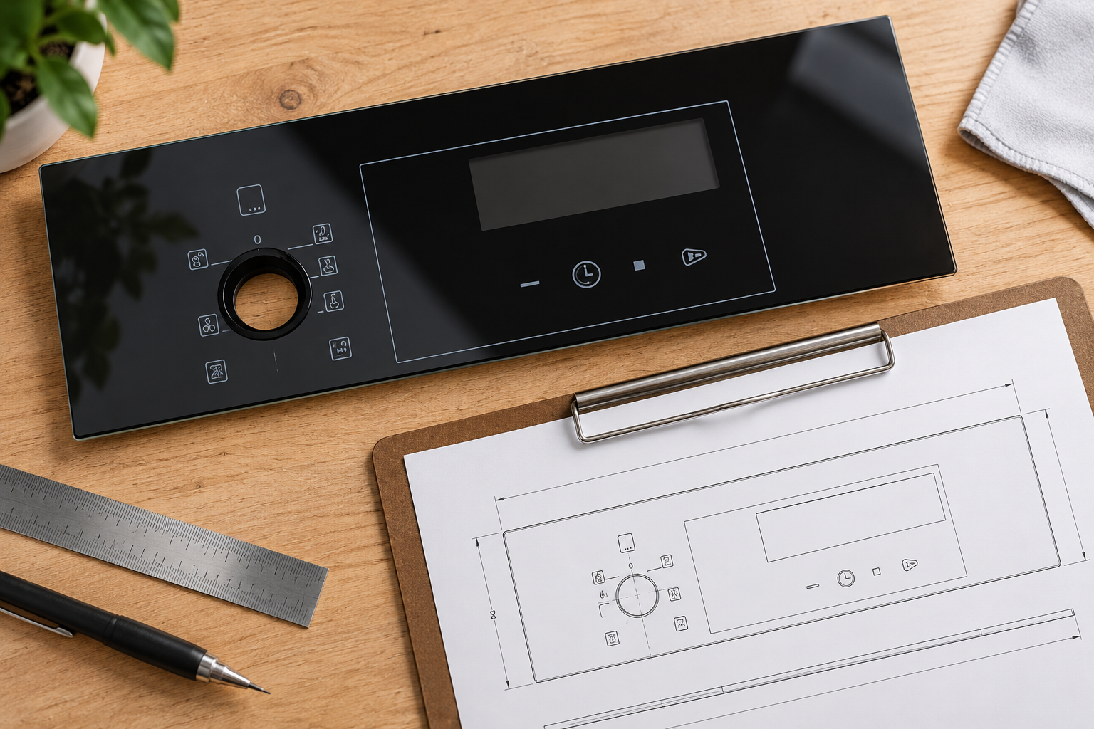Functional zones and controlled drawing documentation reviewed before production release