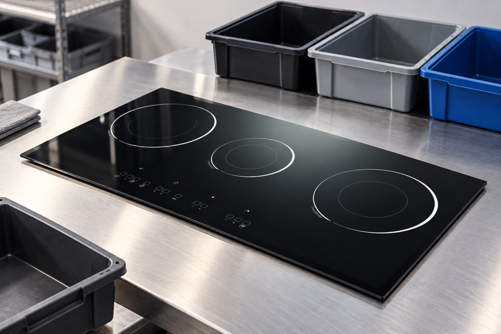 Glass-Ceramic Recycling: Sorting Appliance Panels Correctly — reference-based appliance glass illustration